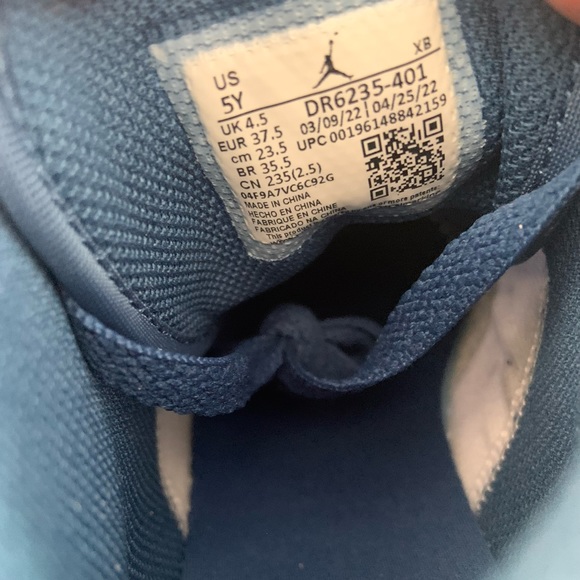 Jordan 1 Mid SE — FRENCH BLUE LIGHT STEEL (GS) - Picture 7 of 12